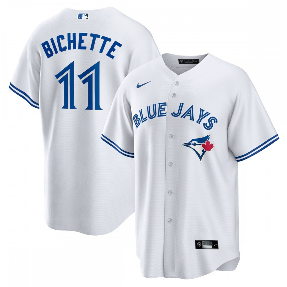Bo Bichette Toronto Blue Jays Replica Player Jersey - White-Pro Kit Vault | Brand New 26/27 Sports Jerseys
